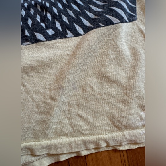 80s Vintage Jefferson Starship Modern Times Yellow Graphic T - Picture 5 of 9